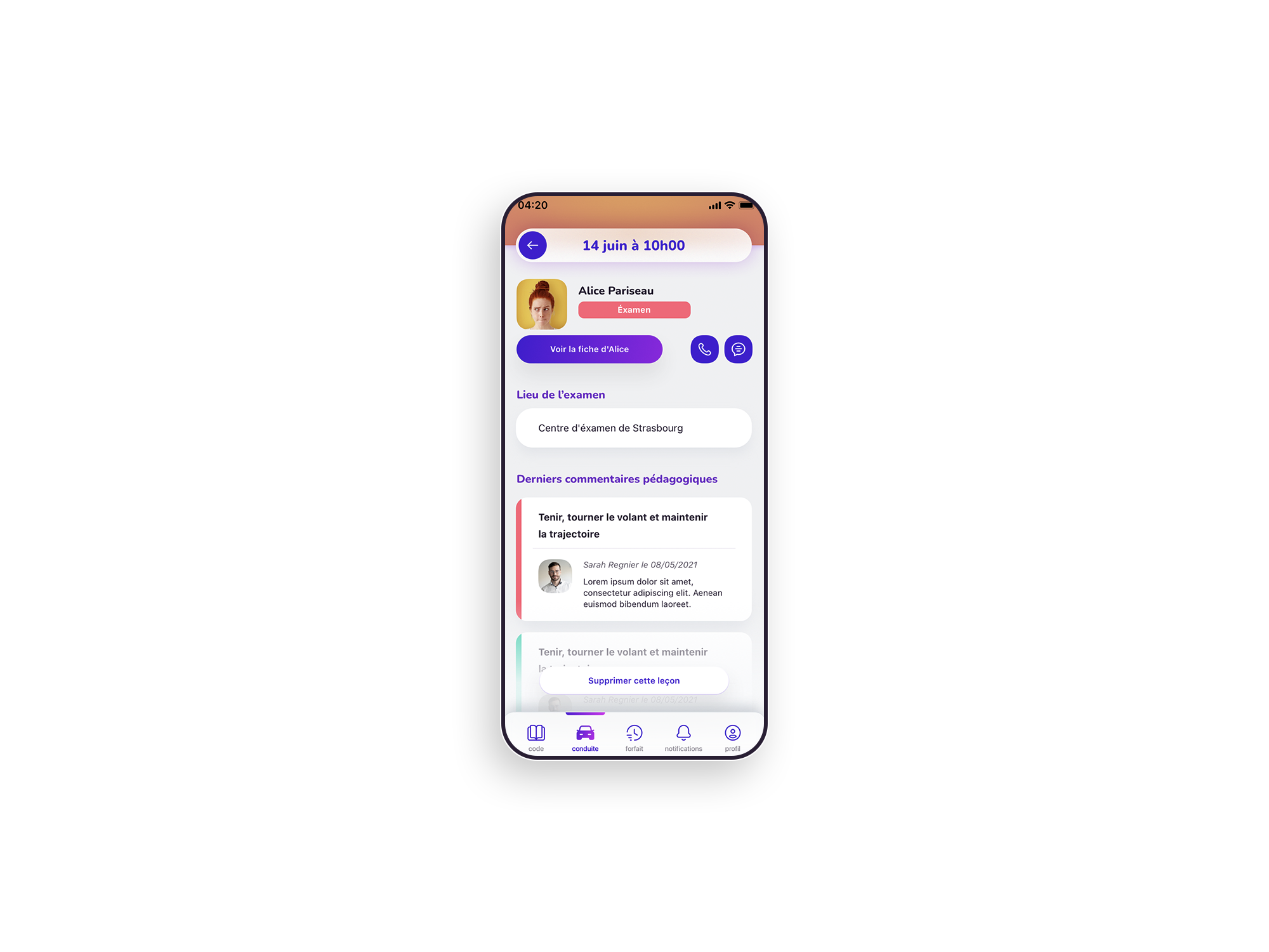 application mobile digipermis
